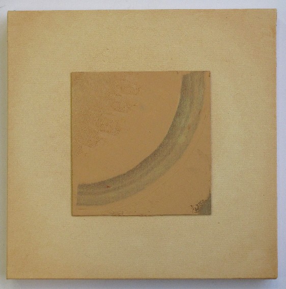 franck gribling, Yellow space event, mei 2013,40x40